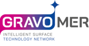 Logo des GRAVOmer Netzwerkes für Oberflächentechnologie.
